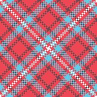 Classic Scottish Tartan Design. Gingham Patterns. Traditional Scottish Woven Fabric. Lumberjack Shirt Flannel Textile. Pattern Tile Swatch Included. vector