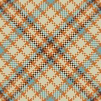Scottish Tartan Plaid Seamless Pattern, Plaid Pattern Seamless. Template for Design Ornament. Seamless Fabric Texture. Illustration vector