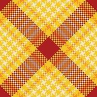 Tartan Pattern Seamless. Tartan Plaid Seamless Pattern. Template for Design Ornament. Seamless Fabric Texture. vector