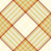 Tartan Seamless Pattern. Classic Scottish Tartan Design. for Scarf, Dress, Skirt, Other Modern Spring Autumn Winter Fashion Textile Design. vector