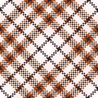 Plaid Pattern Seamless. Checkerboard Pattern Traditional Scottish Woven Fabric. Lumberjack Shirt Flannel Textile. Pattern Tile Swatch Included. vector
