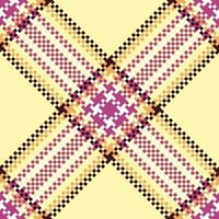 Plaid Patterns Seamless. Checker Pattern Traditional Scottish Woven Fabric. Lumberjack Shirt Flannel Textile. Pattern Tile Swatch Included. vector