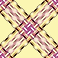 Plaid Patterns Seamless. Checker Pattern Traditional Scottish Woven Fabric. Lumberjack Shirt Flannel Textile. Pattern Tile Swatch Included. vector