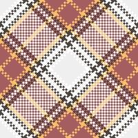 Plaid Pattern Seamless. Traditional Scottish Checkered Background. for Shirt Printing,clothes, Dresses, Tablecloths, Blankets, Bedding, Paper,quilt,fabric and Other Textile Products. vector