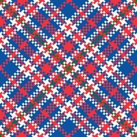 Scottish Tartan Plaid Seamless Pattern, Tartan Seamless Pattern. Template for Design Ornament. Seamless Fabric Texture. Illustration vector