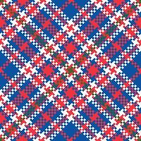 Scottish Tartan Plaid Seamless Pattern, Tartan Seamless Pattern. Template for Design Ornament. Seamless Fabric Texture. Illustration vector