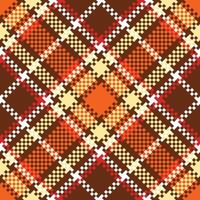 Tartan Plaid Pattern Seamless. Traditional Scottish Checkered Background. for Shirt Printing,clothes, Dresses, Tablecloths, Blankets, Bedding, Paper,quilt,fabric and Other Textile Products. vector
