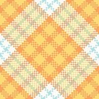 Tartan Pattern Seamless. Sweet Checkerboard Pattern for Scarf, Dress, Skirt, Other Modern Spring Autumn Winter Fashion Textile Design. vector