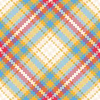 Plaid Patterns Seamless. Checkerboard Pattern Flannel Shirt Tartan Patterns. Trendy Tiles for Wallpapers. vector