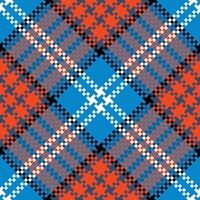 Scottish Tartan Seamless Pattern. Plaid Patterns Seamless Template for Design Ornament. Seamless Fabric Texture. vector