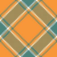 Scottish Tartan Pattern. Traditional Scottish Checkered Background. Template for Design Ornament. Seamless Fabric Texture. vector