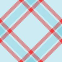 Scottish Tartan Seamless Pattern. Checkerboard Pattern Seamless Tartan Illustration Set for Scarf, Blanket, Other Modern Spring Summer Autumn Winter Holiday Fabric Print. vector