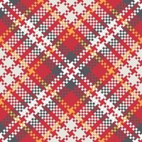 Classic Scottish Tartan Design. Checkerboard Pattern. for Shirt Printing,clothes, Dresses, Tablecloths, Blankets, Bedding, Paper,quilt,fabric and Other Textile Products. vector