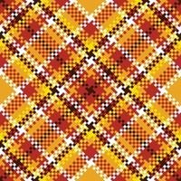 Scottish Tartan Plaid Seamless Pattern, Scottish Tartan Seamless Pattern. Traditional Scottish Woven Fabric. Lumberjack Shirt Flannel Textile. Pattern Tile Swatch Included. vector