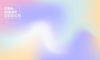 modern soft gradient holographic blurred liquid background vector