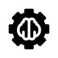 setting icon. glyph icon for your website, mobile, presentation, and logo design. vector