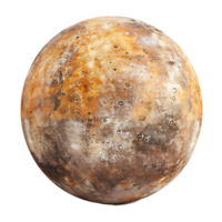 Mercury Planet on Transparent Background Cut Out Stock Photo Collection png