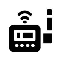 router icon. glyph icon for your website, mobile, presentation, and logo design. vector