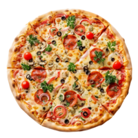 transparente fundo saboroso pizza png