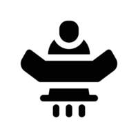 hoverboard icon. glyph icon for your website, mobile, presentation, and logo design. vector