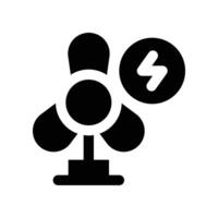 windmill icon. glyph icon for your website, mobile, presentation, and logo design. vector