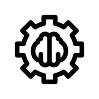 setting icon. line icon for your website, mobile, presentation, and logo design. vector