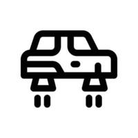 flying car icon. line icon for your website, mobile, presentation, and logo design. vector