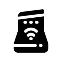 automation speaker icon. glyph icon for your website, mobile, presentation, and logo design. vector