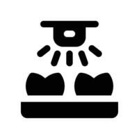 water sprinkle icon. glyph icon for your website, mobile, presentation, and logo design. vector