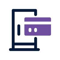 automation door icon. dual tone icon for your website, mobile, presentation, and logo design. vector