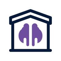 home automation icon. dual tone icon for your website, mobile, presentation, and logo design. vector