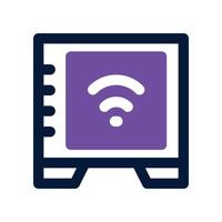 safe box icon. dual tone icon for your website, mobile, presentation, and logo design. vector