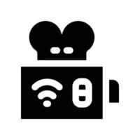 toaster icon. glyph icon for your website, mobile, presentation, and logo design. vector
