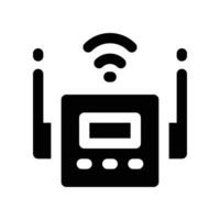 router icon. glyph icon for your website, mobile, presentation, and logo design. vector