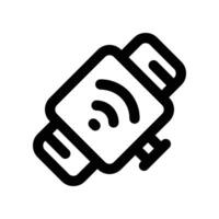 smartwatch icon. line icon for your website, mobile, presentation, and logo design. vector