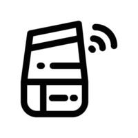 home assistant icon. line icon for your website, mobile, presentation, and logo design. vector