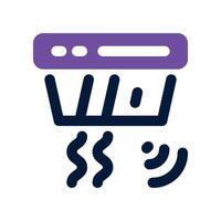 smoke detector icon. dual tone icon for your website, mobile, presentation, and logo design. vector