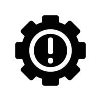 operation risk icon. glyph icon for your website, mobile, presentation, and logo design. vector