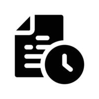 term loan icon. glyph icon for your website, mobile, presentation, and logo design. vector