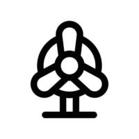 fan icon. line icon for your website, mobile, presentation, and logo design. vector