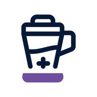 blender icon. dual tone icon for your website, mobile, presentation, and logo design. vector