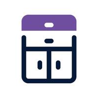 drawer icon. dual tone icon for your website, mobile, presentation, and logo design. vector