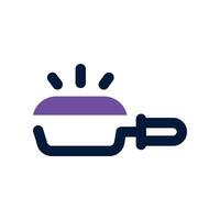 pan icon. dual tone icon for your website, mobile, presentation, and logo design. vector