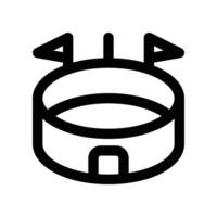 stadium icon. line icon for your website, mobile, presentation, and logo design. vector