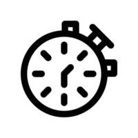 timer icon. line icon for your website, mobile, presentation, and logo design. vector