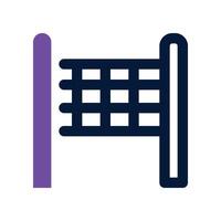 net icon. dual tone icon for your website, mobile, presentation, and logo design. vector