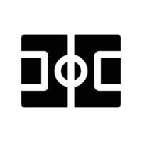 football icon. glyph icon for your website, mobile, presentation, and logo design. vector