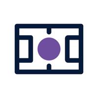 football icon. dual tone icon for your website, mobile, presentation, and logo design. vector