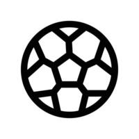 fútbol icono. línea icono para tu sitio web, móvil, presentación, y logo diseño. vector