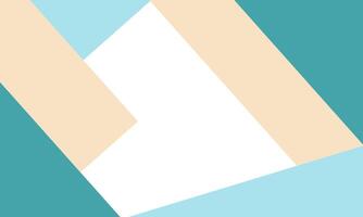 Abstract pastel paper cut background, Simple asymmetrical wallpaper. Suitable for templates, banners, cards, covers, web, pages, and others vector